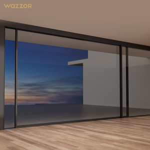 Wazzor Hurricane Rated Double Tempered Patio Sliding Door