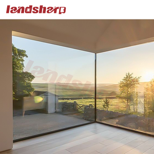 Panoramic Residential Aluminum Picture Windows Sound Proof Large Glass Fixed Windows