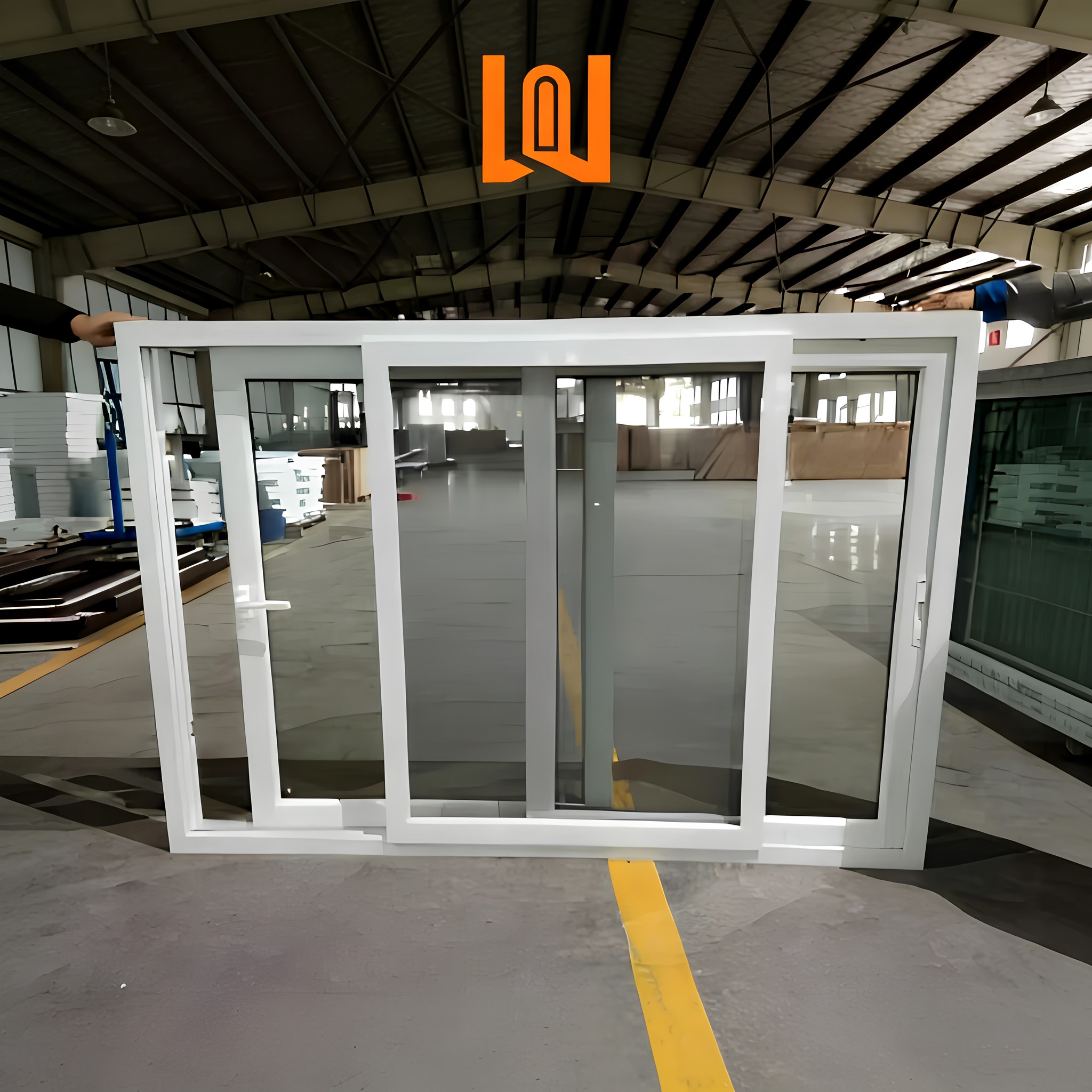 Factory Bulk Customized Horizontal Sliding Plastic Double Glazed windows Upvc Windows Vinyl Pvc Sliding Windows