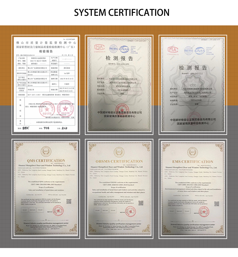 Certifications