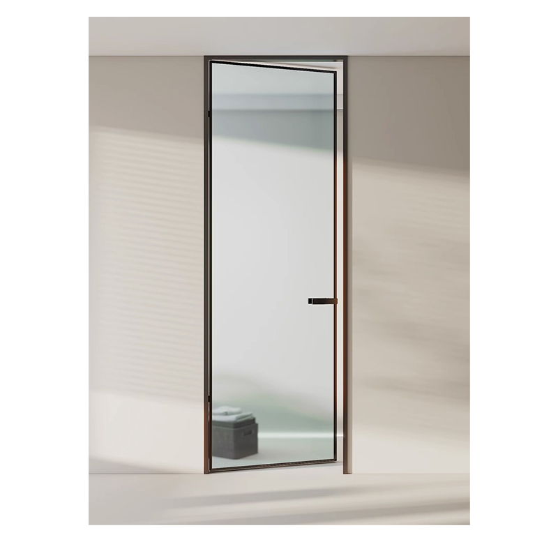 Extremely Narrow Side Interior Glass Door Bathroom Bathroom Aluminum Door Kitchen Bedroom Door
