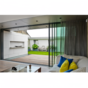 Custom Slim Aluminum Sliding Glass Partition Door