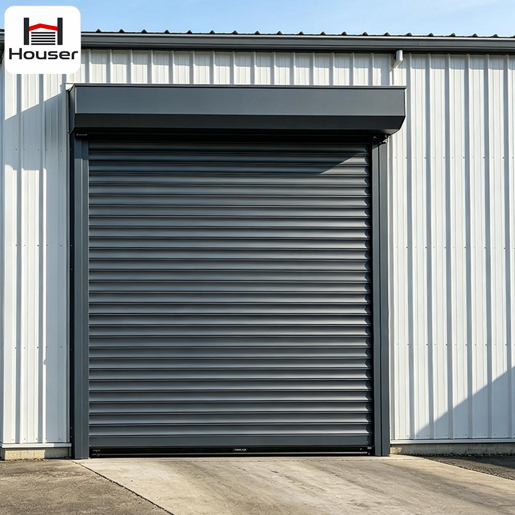 Automatic Aluminum Alloy Roller Shutter Door Weatherproof Rolling Shutter for Outdoor Shed Farm Security Rolling Door