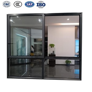 Modern Exterior Hurricane Proof Impact Glass Window Replacement
