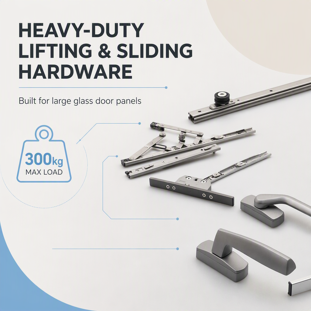 American Standard ROTO Hardware Double Large Glass Glazed PVC Doors and Windows UPVC Vinyl Lifting Sliding Doors for Villa