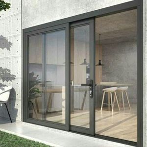 Double Tempered Glass Sliding Doors