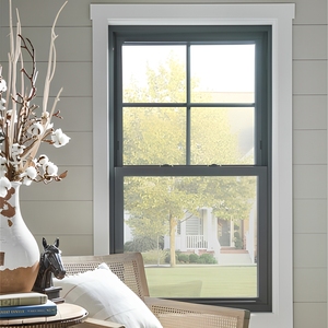 Double-hung Sliding Vertical Aluminum Alloy Windows Low-E Glass
