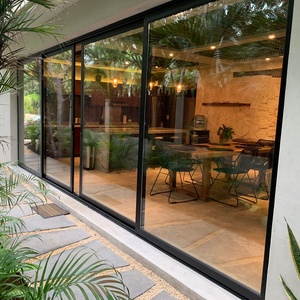 Double Glazed Aluminum Sliding Lower Window and Stacker Doors