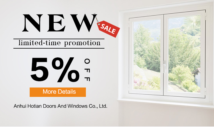Triple glazed aluminum window details