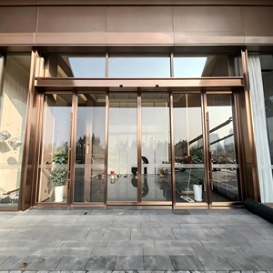 Security Access Control RFID Biometric Touchless Fireproof Breakaway Emergency Exit Automatic Swing Door