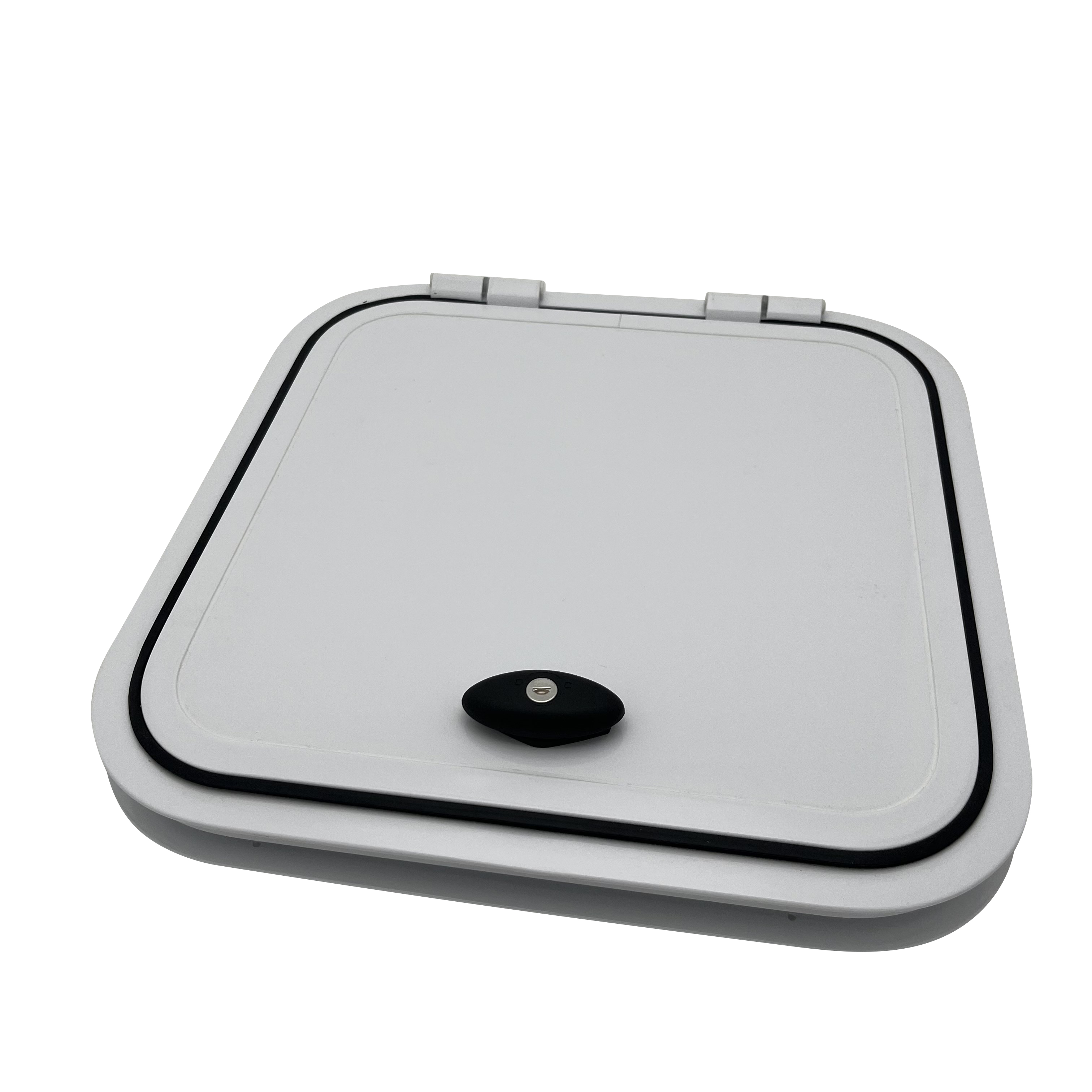 RV Aluminum Alloy Caravan Camper Luggae Hatch Door Customizable Size Compartment Door
