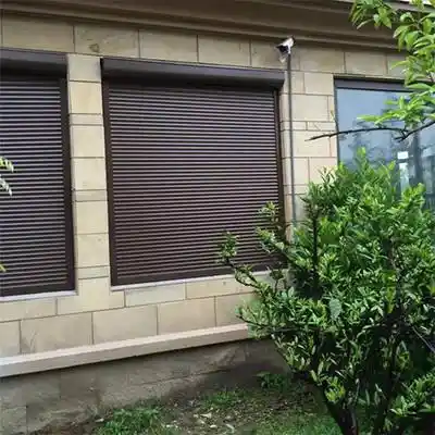 High Quality Insulation Motorized Window Aluminium White Surface Roller Shutters Electric Shutter