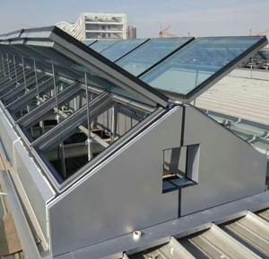 Automatic Fire Rated Roof Ventilation Skylight Windows