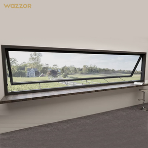 Wazzor Aluminum Gas Strut Awning Window