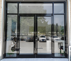Commercial Storefront Glass Entry Door