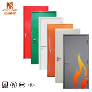 USA Standard Modern Finished Steel Fire Proof Exterior Doors For Hotel