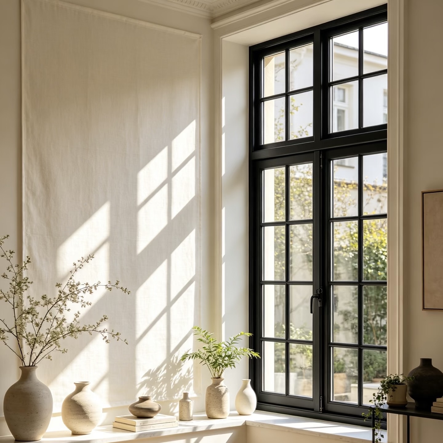 Hurricane Impact Aluminum Casement Windows Thermal Break Double Low-E Glass Nail Fin Frame NFRC Standard Soundproof School Villa