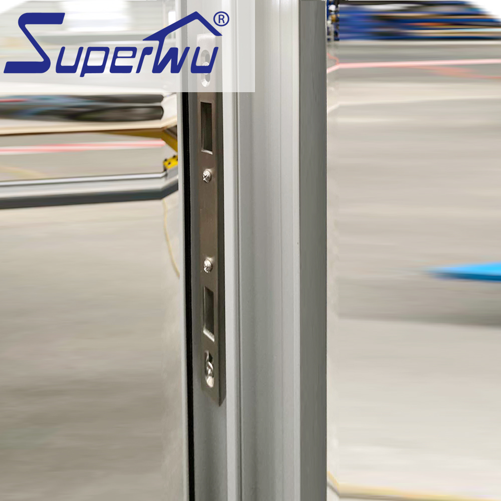 USA Style High Quality Commercial Double Glass Aluminum Sliding Doors Patio Bulletproof Security Sliding Door