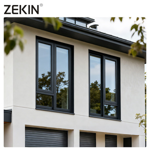 ZEKIN NFRC AS2047 Modern Soundproof Hurricane Proof Double Glazed Casement windows