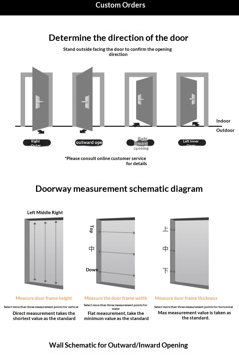 Elegant Aluminum Alloy Kaleidoscopic Crystal Anti-Theft Swing Entry Door for Villa Decoration