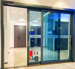 ZEKIN Soundproof Aluminum Alloy Sliding Doors AS2047 Certified