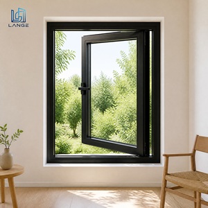 LANGE Aluminium Sash Windows Double Hung Spring Balance Colonial Grid