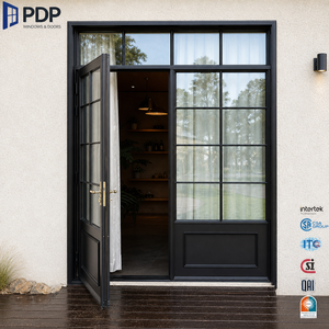PDP Aluminum French Double Casement Door