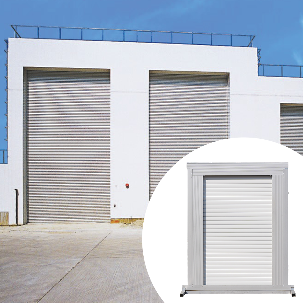 Aluminum Door Profile Automatic Security Fire Proof Aluminum Roller Shutter Door for Commercial Shop Store