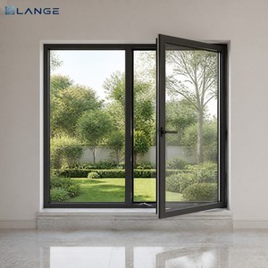 Minimalist Aluminum Double Glazed Tilt And Turn Windows