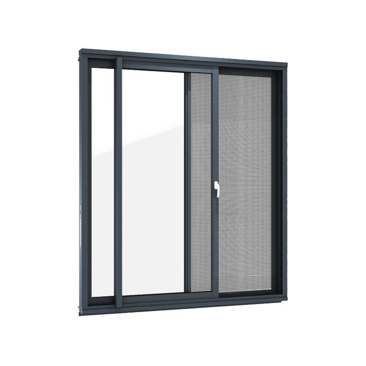 HENNISSY AC 100 Modern French Design Aluminum Glass Sliding Door Top Seller Commercial Flyscreen with Finished Surface Wholesale