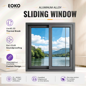 EOKO Commercial Aluminium Windows Double Glazed
