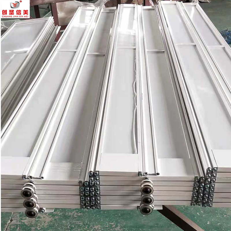 High Quality Sliding Biflding Garage Door Roller Shutter Windproof Safety Partition Accordion Polycarbinate Outdoor Workshop