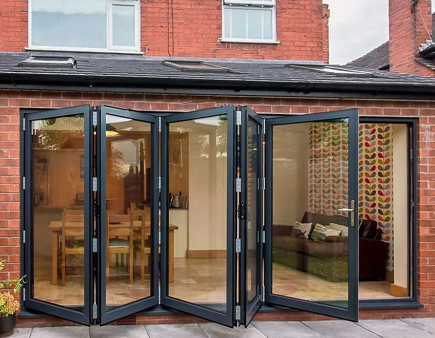 Heavy Duty Aluminum Alloy Folding Door Overview