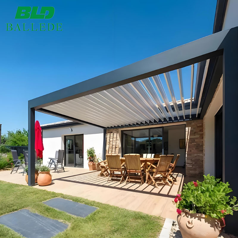 Exterior Balcony Patio Residential Thermal Break Double Glass Aluminum Folding Doors