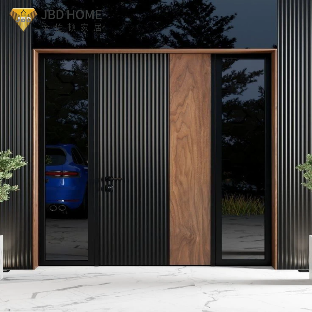 Cost-effective Latest Aluminium Pivot Entrance Door Exterior Front Entry Systems Wholesale Factory Price Premium Villa