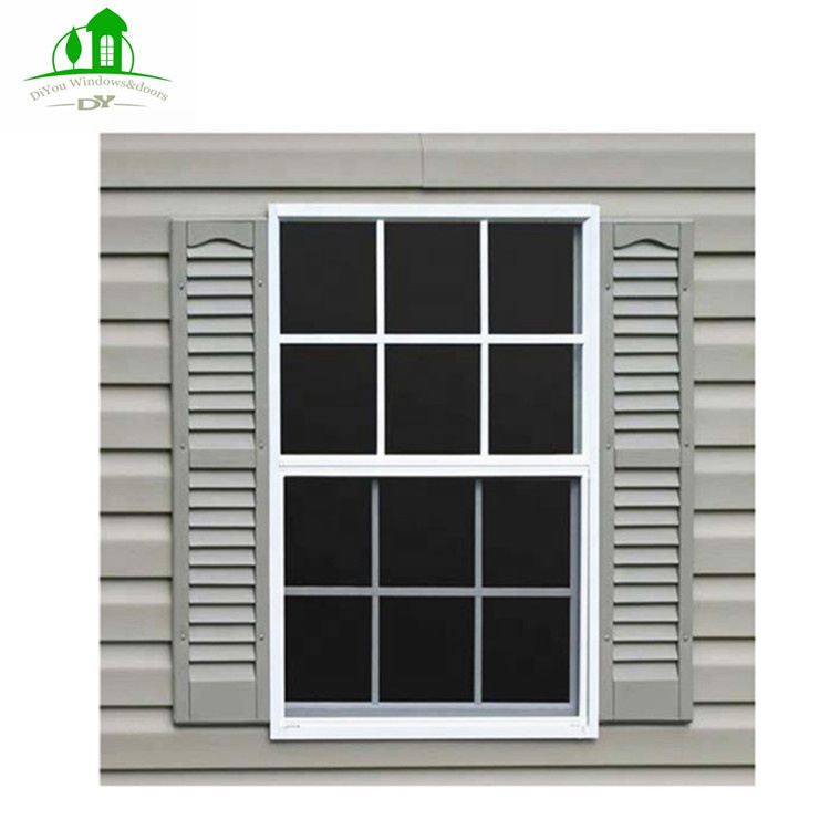 Best Selling Aluminum up and Down Soundproof Window with Grill Inserts Customizable Color 5 Year Warranty for Decorative House