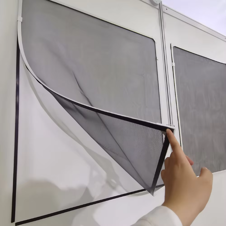 DIY Mosquito Net Window Aluminum and Magnet Framediy Magnetic Window Screen