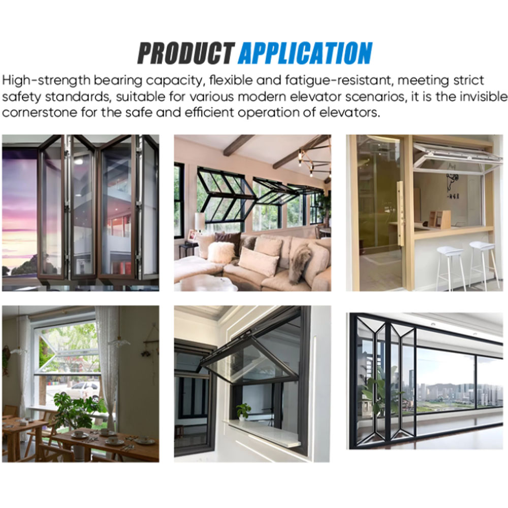 Exterior Aluminum Bifold Window Push-up Folding Windows Soundproof Double Glazed Window for Kitchen