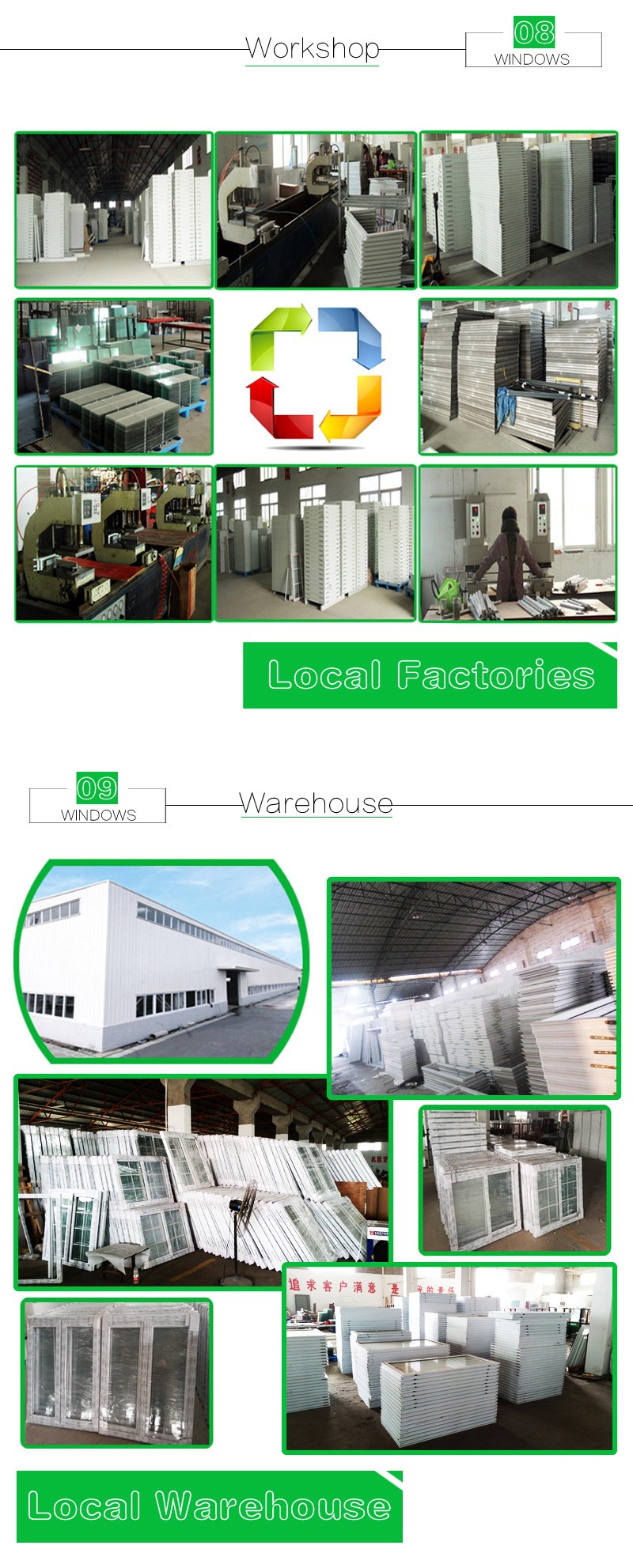 AS2047 Aluminium Frame Tilt Open Window Window Aluminium 3 Track Sliding windows Double Glazed Silidng Window