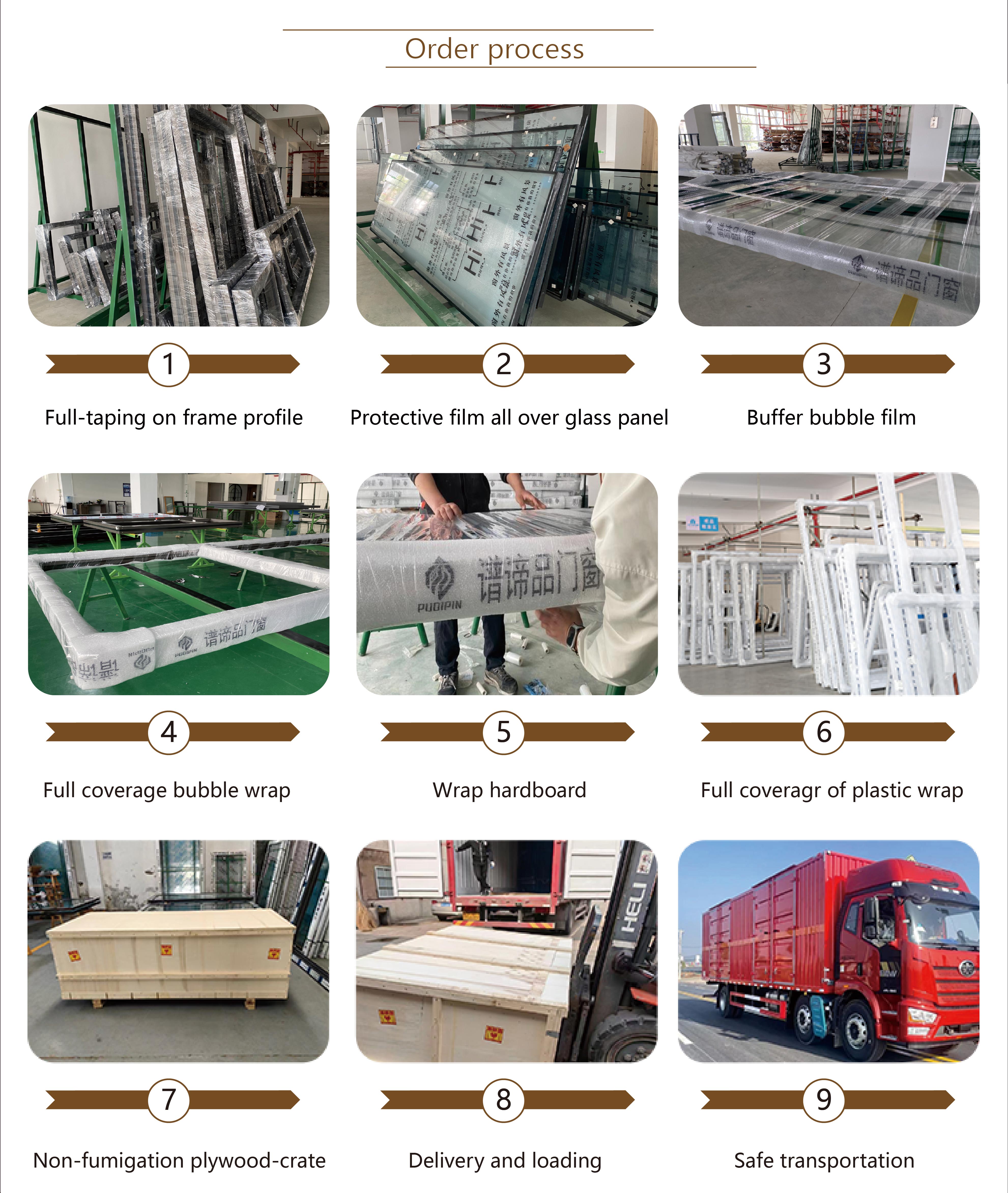 Premium Solid Wood Aluminum Clad Windows Multi-Chamber Frame Triple Glazed Sound Insulation Wooden Windows