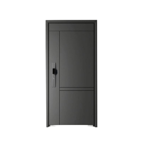 Modern Minimalist Anti-Theft Steel Security Door Cast Aluminum Entry Door