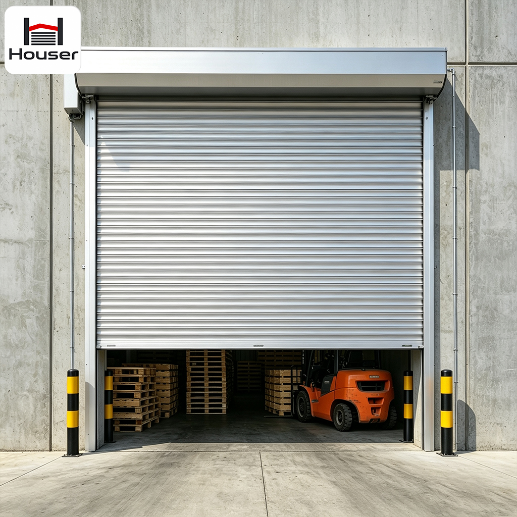 Automatic Aluminum Alloy Roller Shutter Door Weatherproof Rolling Shutter for Outdoor Shed Farm Security Rolling Door