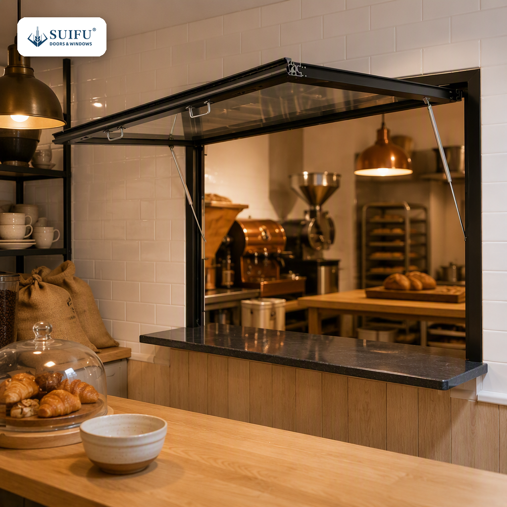 Modern Aluminum Awning Window Application 4