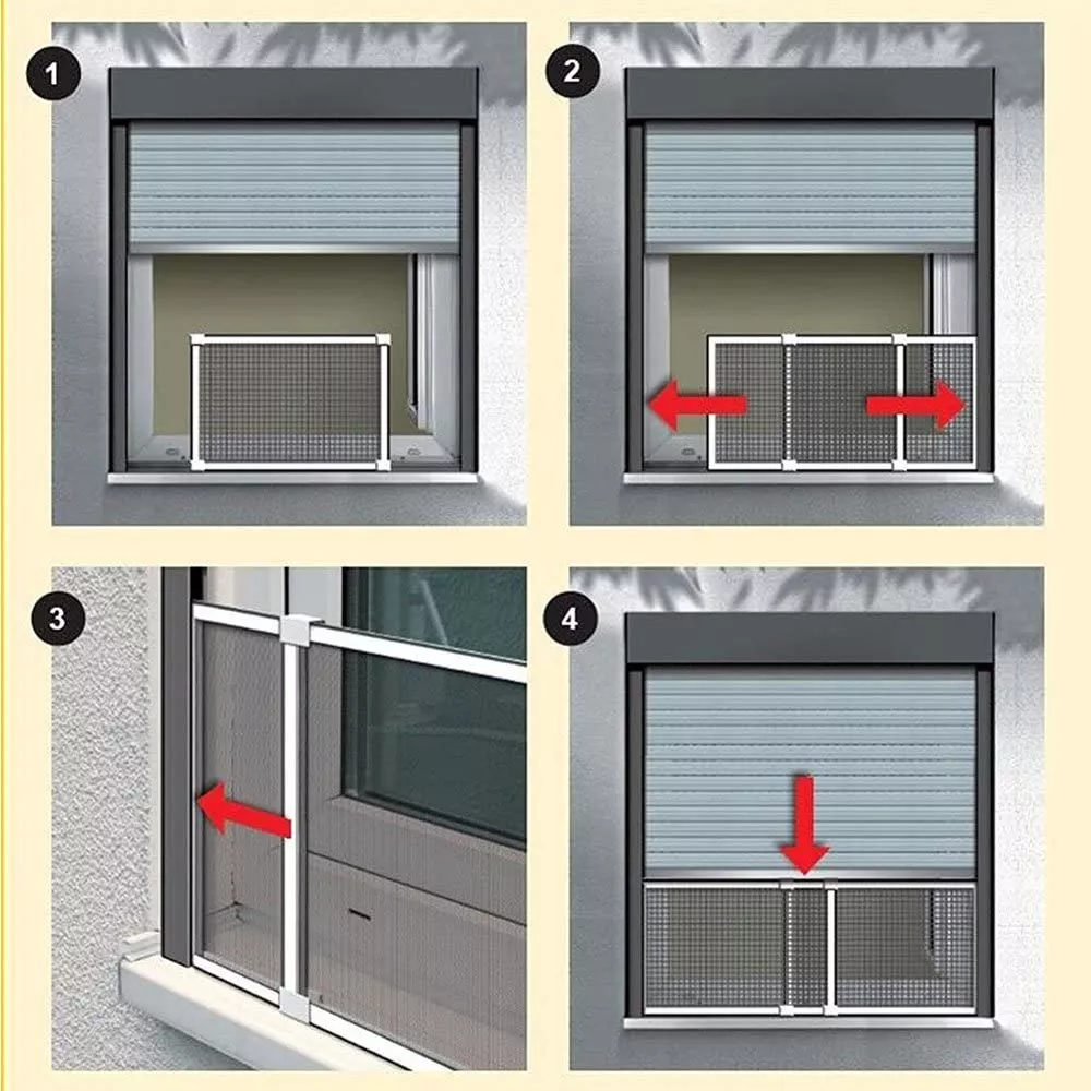 How to Use Expandable Window Screen