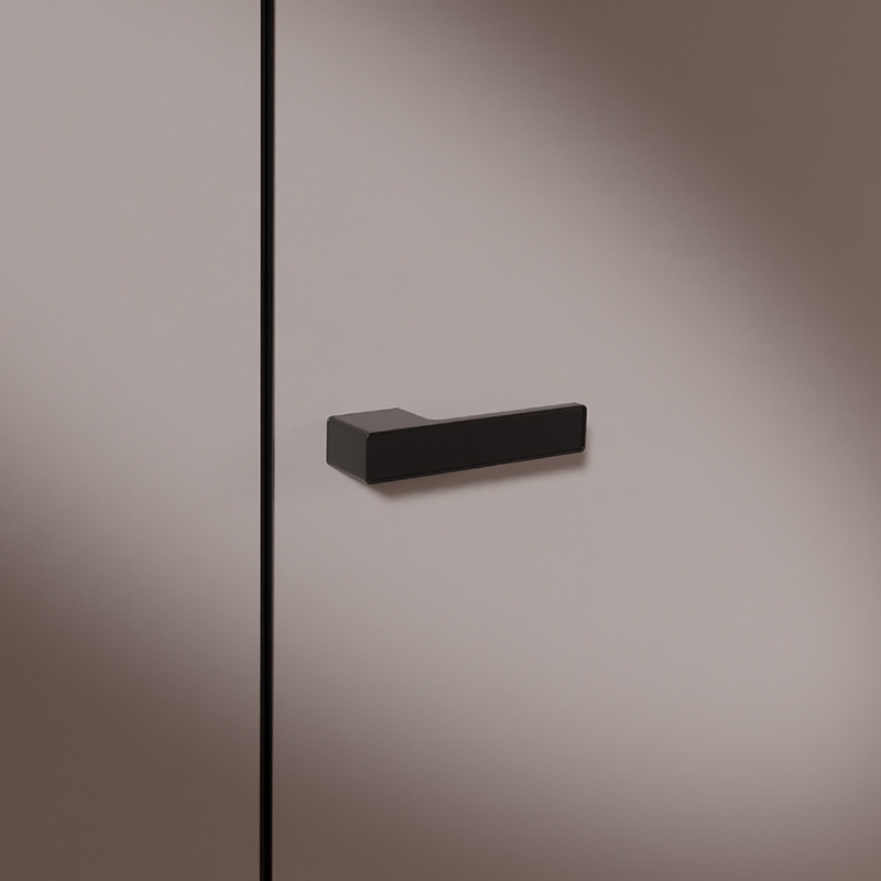 OEM European Style Thermal Insulation Acoustic Hidden Frame Aluminium Honeycomb Laminate Interior Swing Door for Apartments