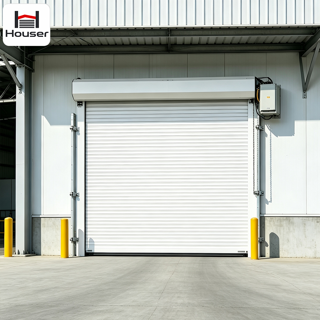 Automatic Aluminum Alloy Roller Shutter Door Weatherproof Rolling Shutter for Outdoor Shed Farm Security Rolling Door