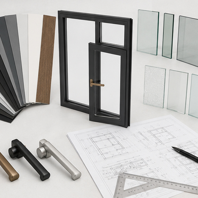 Custom Aluminum Alloy Picture Window Double Pane Tempered Clear Glass Stainless Steel Screen Heat Insulation for Apartments