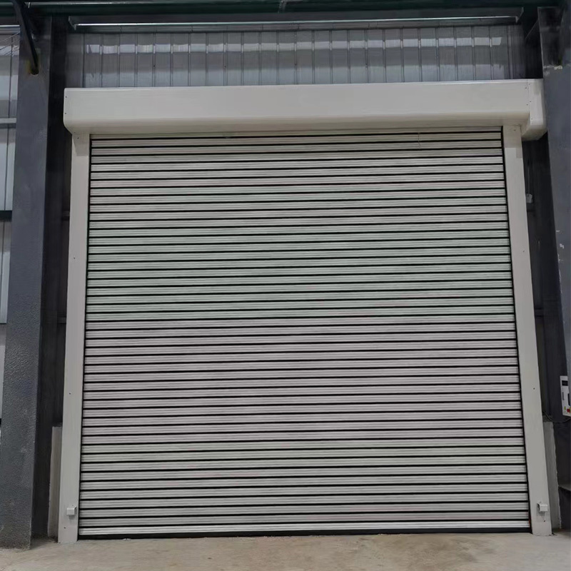 Custom Size Electric Emergency Exit Shopping Mall Hotel Fire Rolling Door