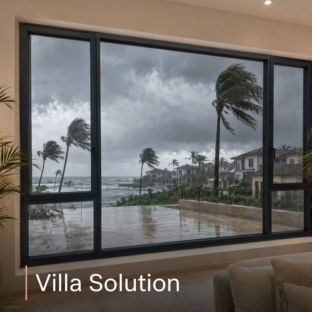 Miami-Dade Approved Hurricane Impact Horizontal Sliding Window NFRC Energy Star Thermal Break Aluminum for High Wind Zones