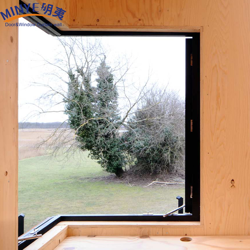 Aluminum Frame Reinforced Seamless Corner windows Design Corner Ventanas